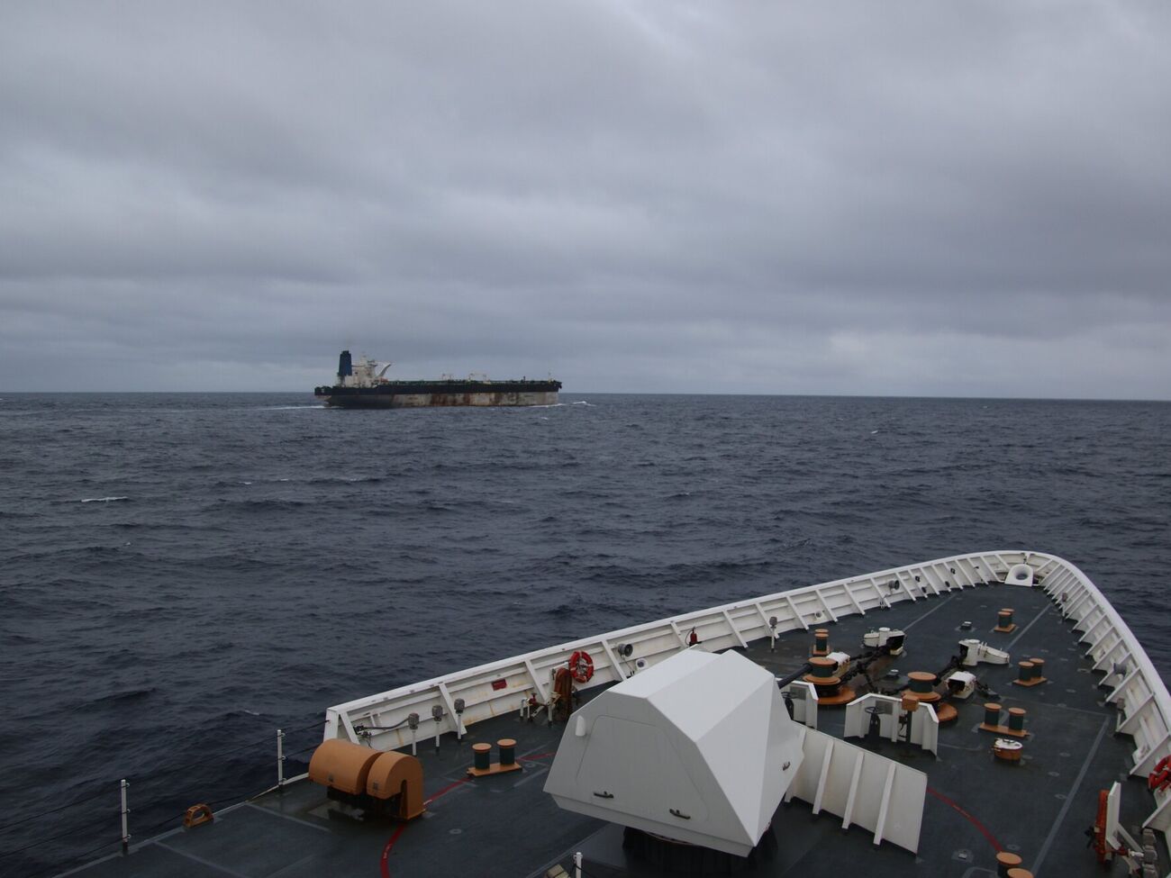 Судно было захвачено в районе Исландии