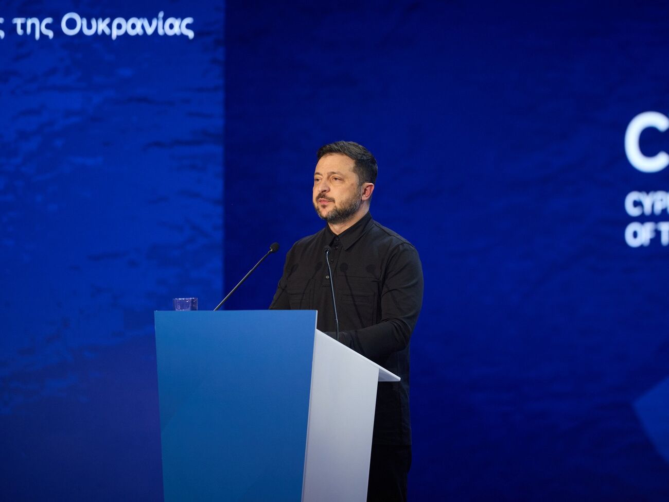 Зеленський виступив із промовою в Нікосії