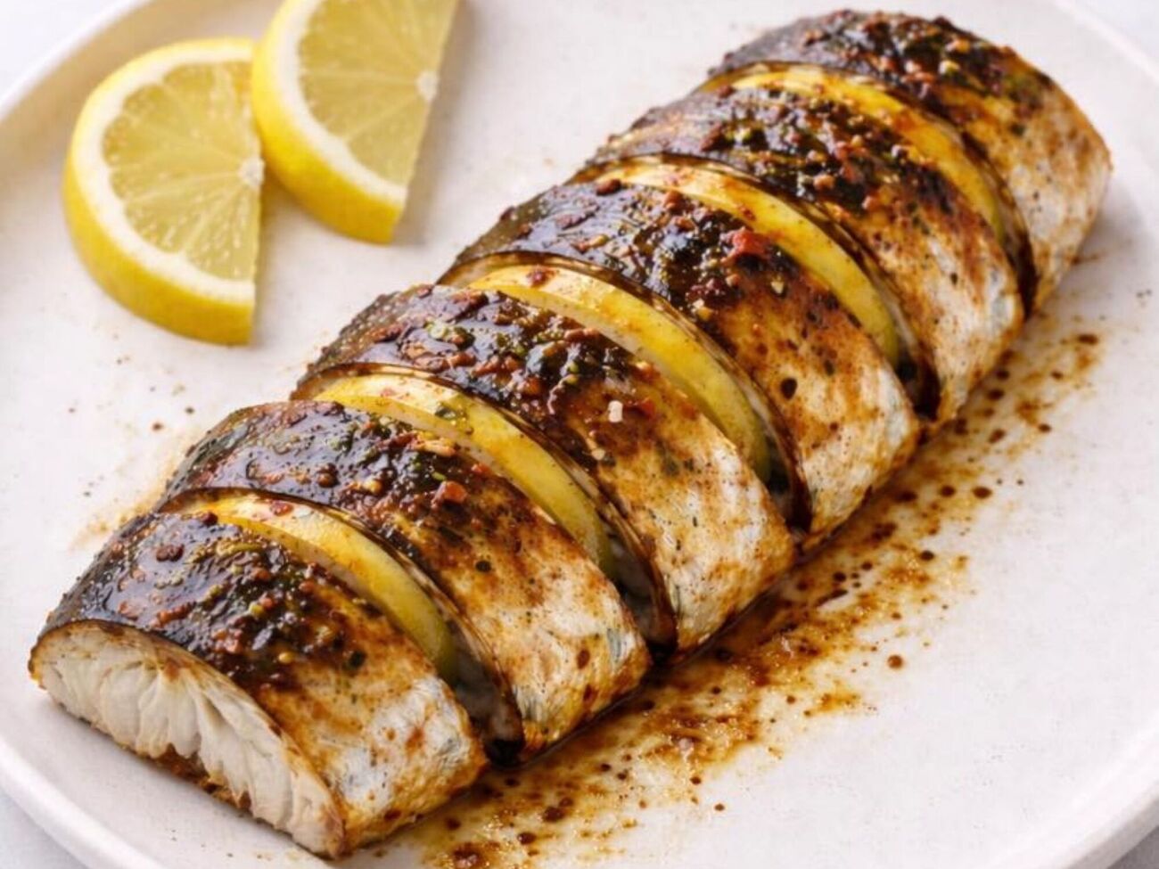 Запікайте рибу перші 20 хвилин за температури 180 °C під фольгою