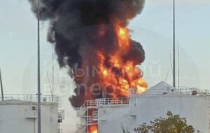 В Генштабе ВСУ сообщили о поражении эшелона с ГСМ на наливной эстакаде нефтебазы "Гвардейское" в Крыму