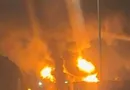 В Ростове горит нефтяной терминал, снабжающий армию РФ. Там заявили об атаке более 100 дронов