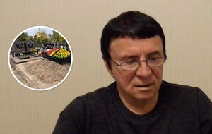 Тело Кашпировского привезли из РФ в Украину и тайно похоронили. Фото