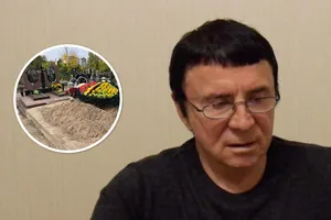 Тело Кашпировского привезли из РФ в Украину и тайно похоронили. Фото