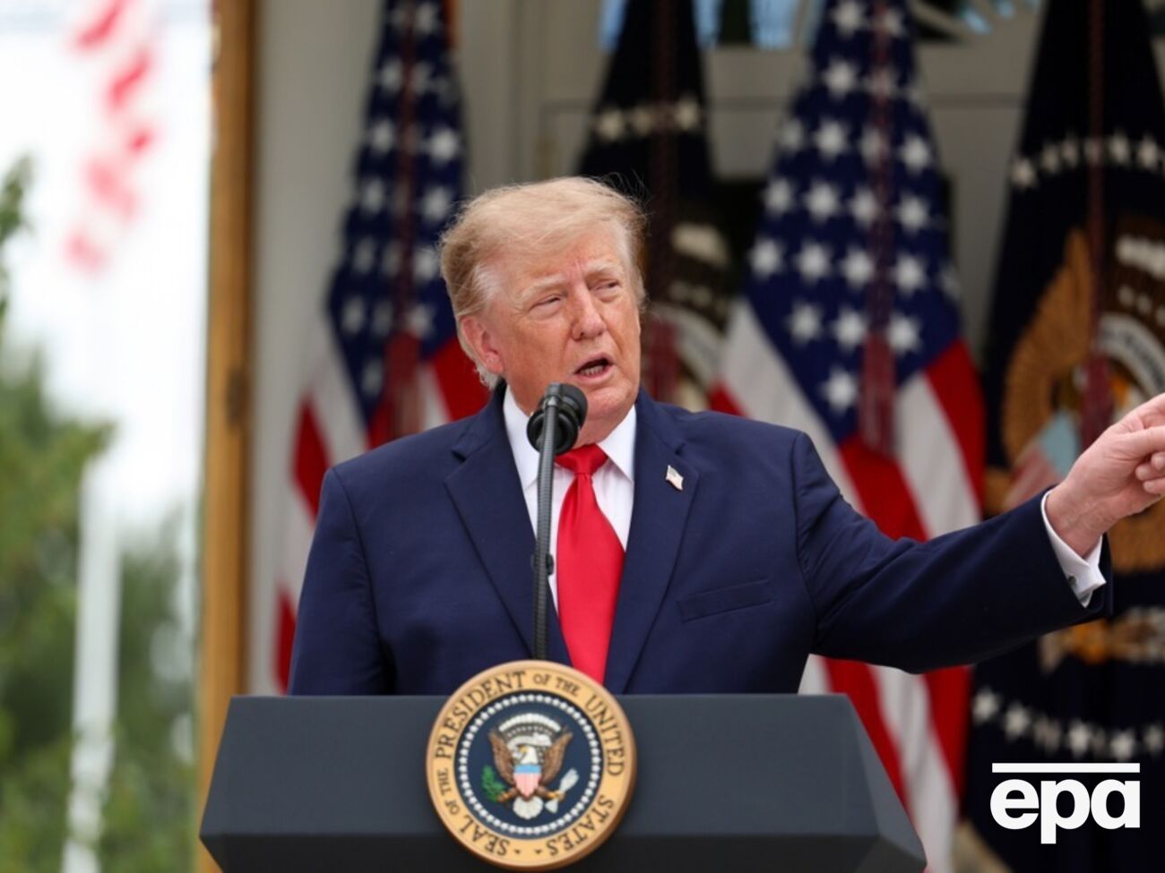 Трамп пояснив, чому США припинили продаж боєприпасів союзникам