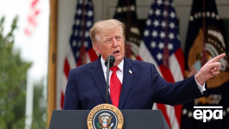 Трамп пояснив, чому США припинили продаж боєприпасів союзникам
