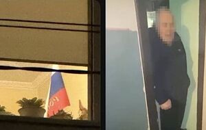 Во Львове после поста в Threads СБУ проверила владельца квартиры с российским флагом