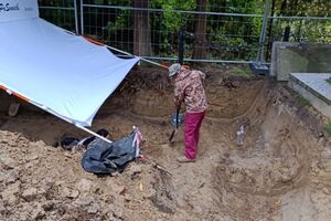 Во Львове завершили эксгумацию останков польских военных и военнослужащих вермахта. Фото