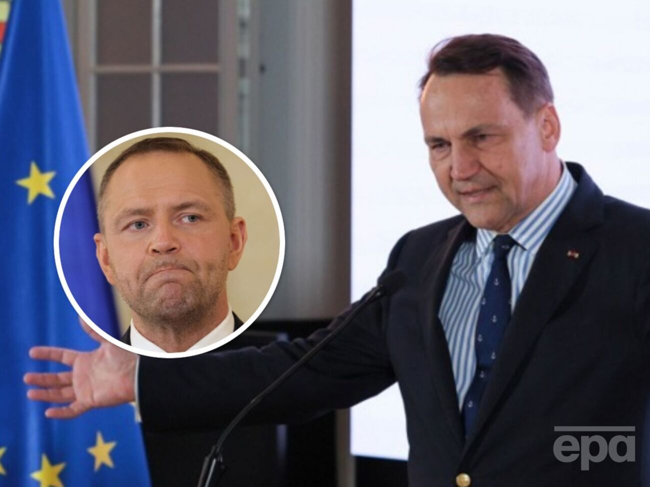 Сікорський висміяв Навроцького через ім'я його коня, згадавши про Януковича і Орбана