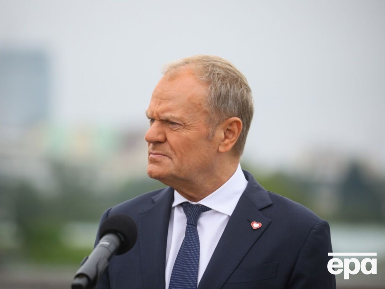 Туск вимагає пояснень від України після вибуху дрона в Литві, який залетів із боку Польщі
