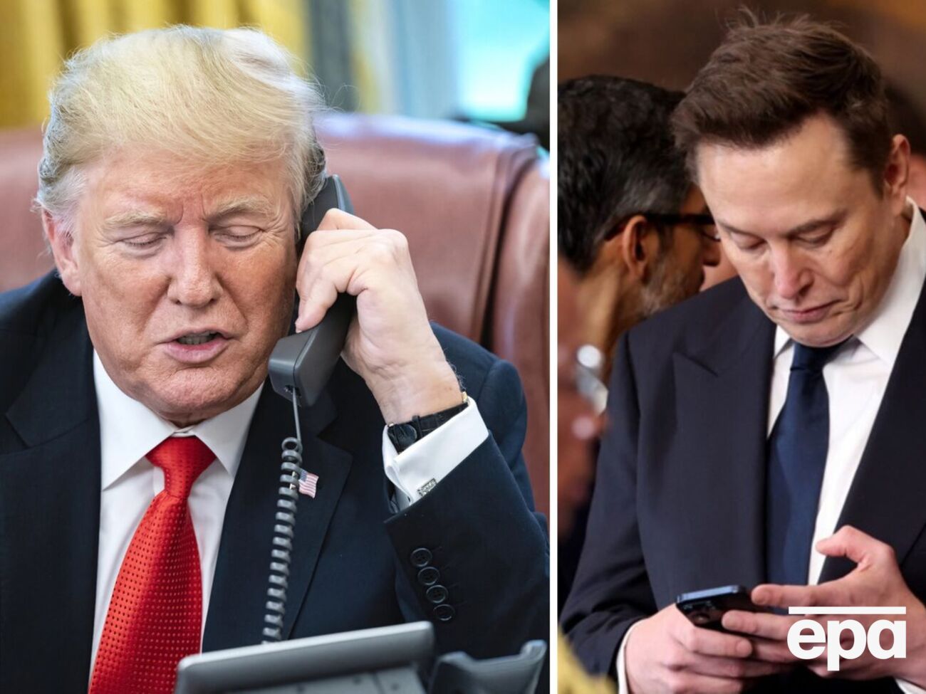 Трамп телефонував Маску, просив зняти обмеження на роботу Starlink для України – WSJ