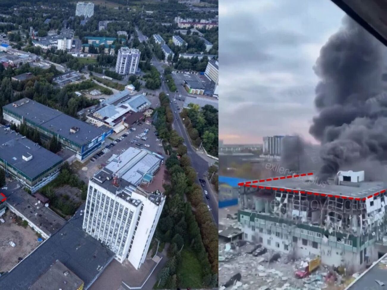 В российском Орле на подсанкционный завод "Протон" прилетели ракеты, возможно, Storm Shadow. Видео
