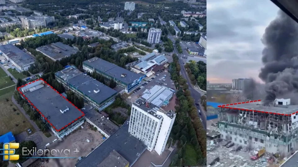 В российском Орле на подсанкционный завод "Протон" прилетели ракеты, возможно, Storm Shadow. Видео