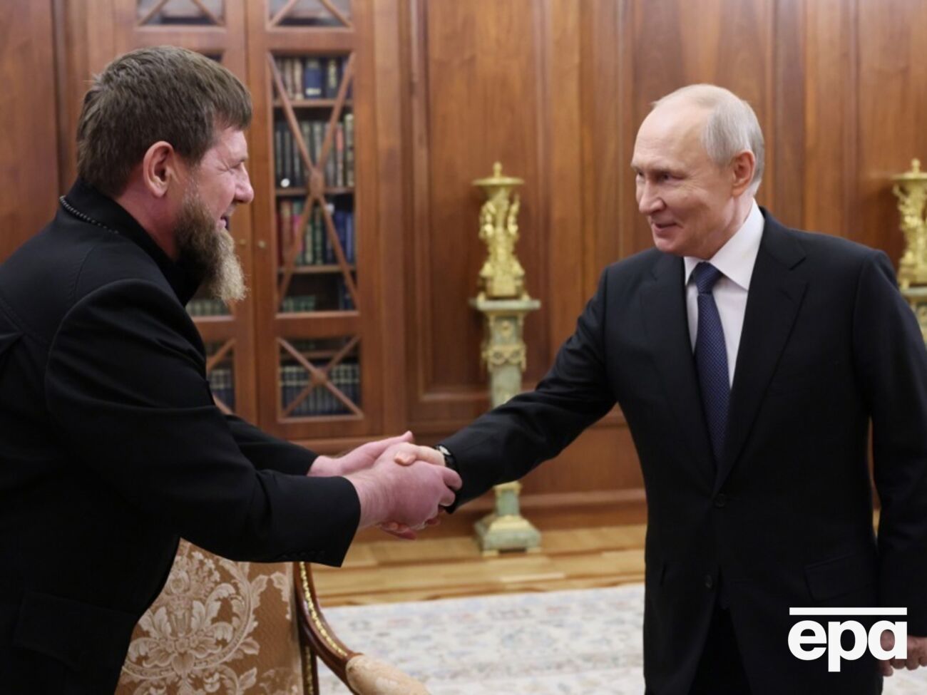 Кадыров получил от Путина высшее воинское звание