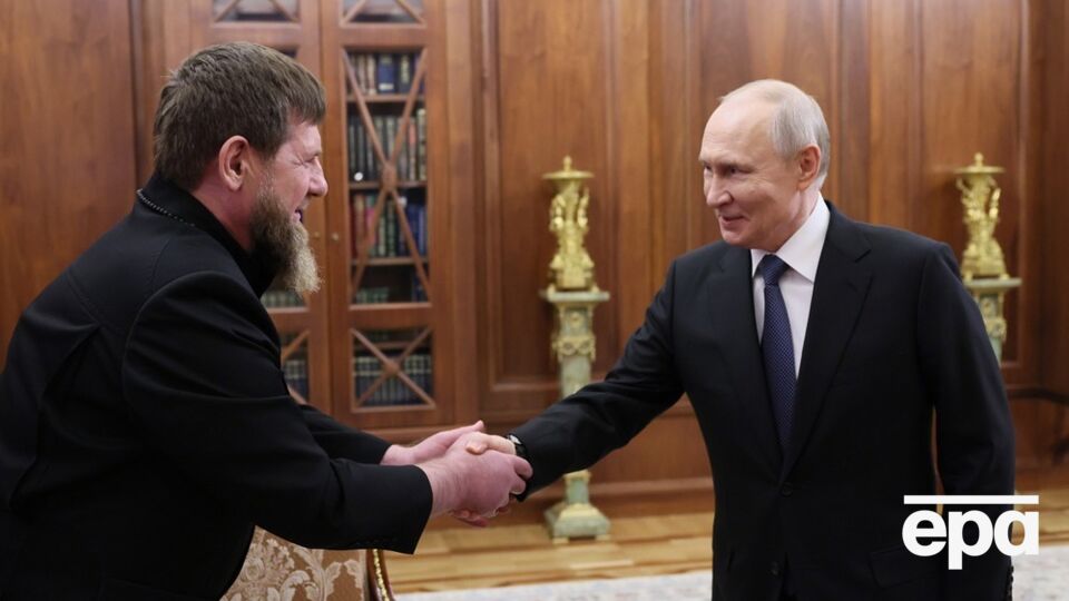 Кадыров получил от Путина высшее воинское звание