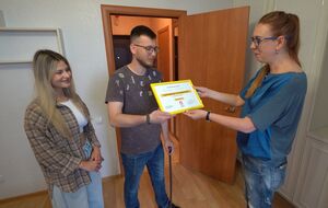 Захисник Маріуполя Олександр Наговіцин отримав квартиру від Фонду Ріната Ахметова