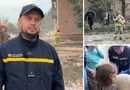 "Мама накрила собою". Що з дівчинкою, яку рятувальник виніс на руках зі зруйнованого будинку в Прилуках