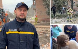 "Мама накрыла собой". Что с девочкой, которую спасатель вынес на руках из разрушенного дома в Прилуках