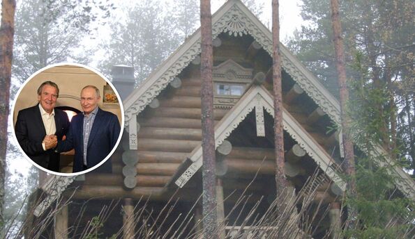 Де саме "в себе вдома" із піччю, самоваром і валянками Путін міг зустрічатися зі Шредером? Є одна версія