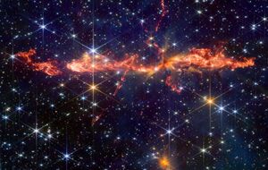 Ученые решили, что космическое образование напоминает дракона