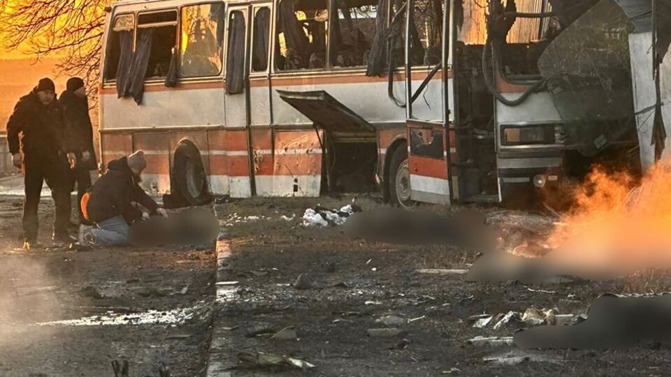 Автобус, який атакували дрони, перевозив шахтарів із підприємства після зміни