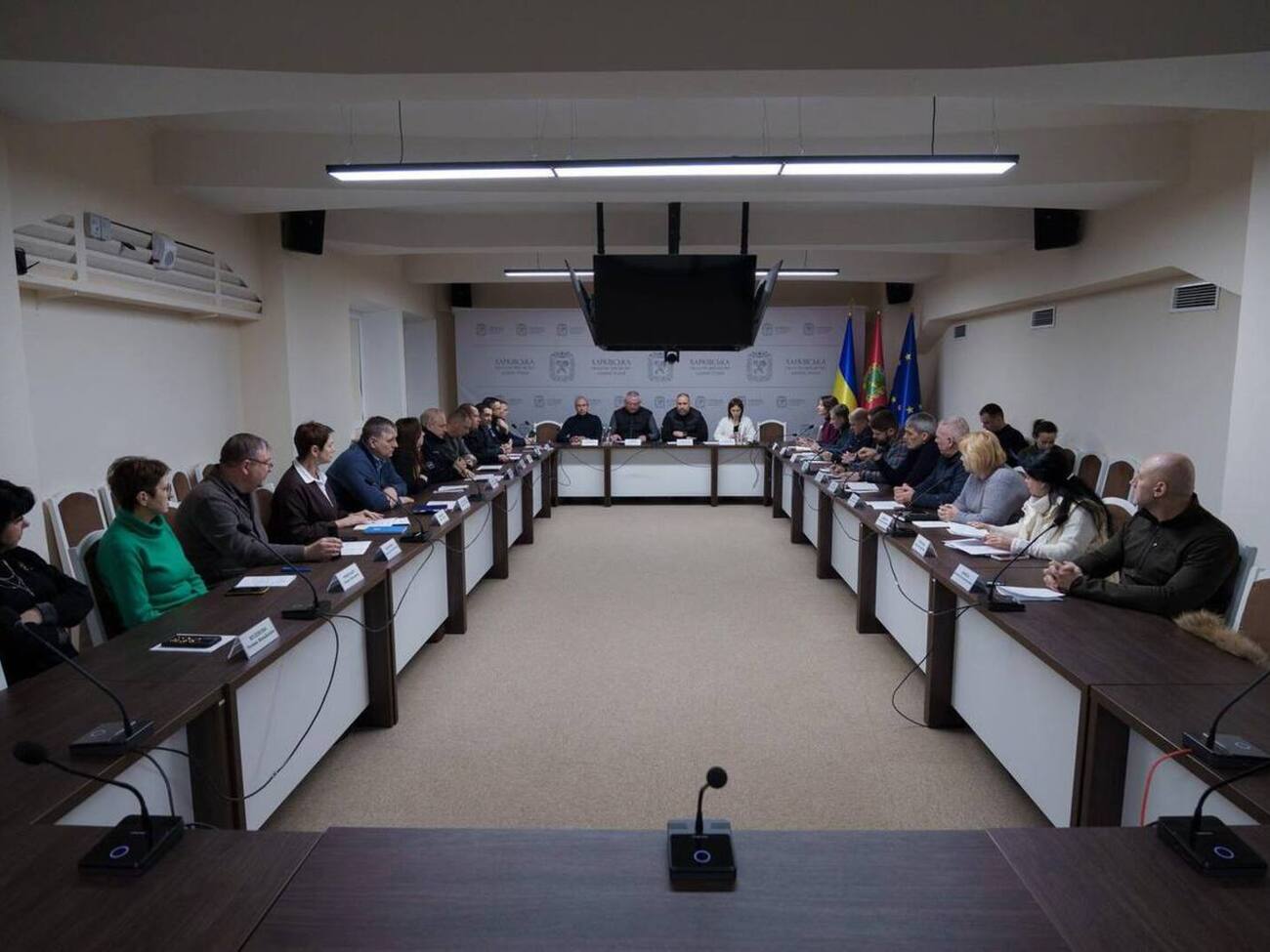 10 февраля состоялось заседание региональной комиссии по вопросам ТЭБ и ЧС касательно ситуации в энергетике в Харьковской области