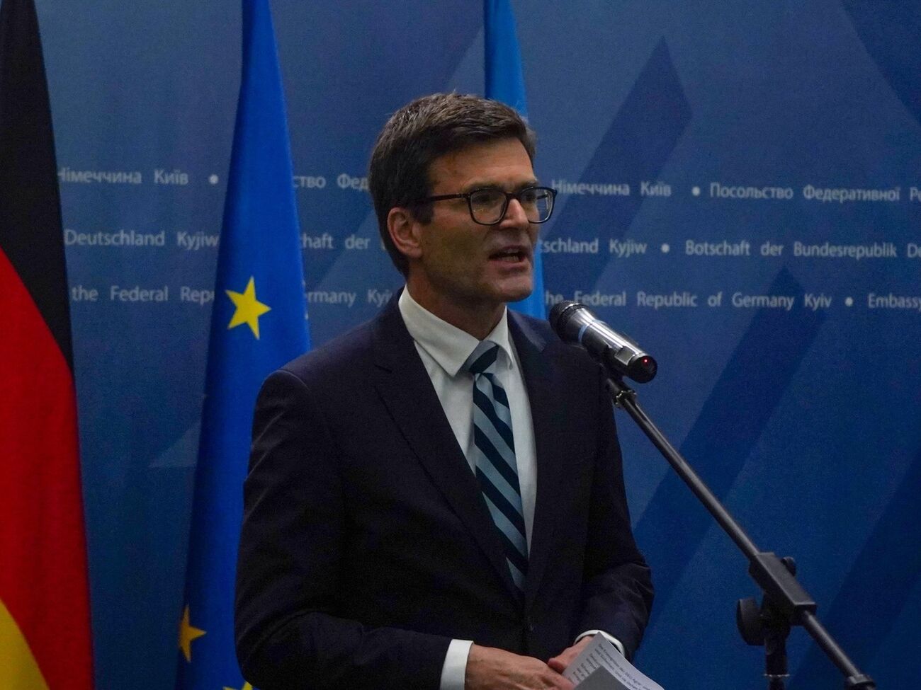 Томс офіційно розпочав роботу послом ФРН у Києві 20 вересня минулого року