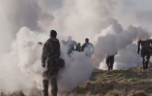 Полигон и тренировки военных на нем показали в документальном фильме "Взвод 24/7: Подготовка к войне"