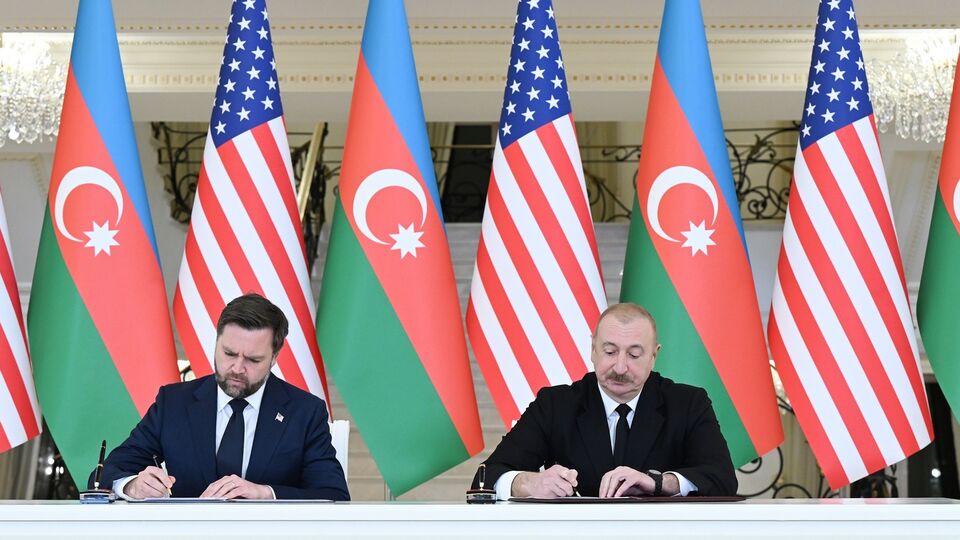 Азербайджан і США формалізують стратегічне партнерство: Алієв і Венс підписали документ