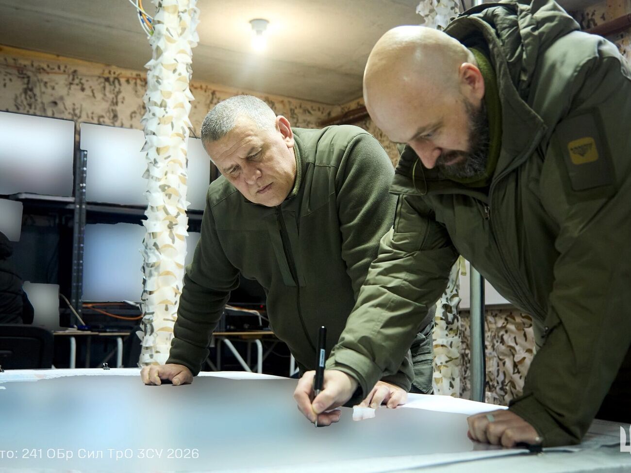 Полковник Синявский посетил 241-ю бригаду территориальной обороны