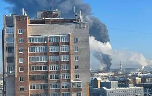 Появились кадры с последствиями поражения НПЗ