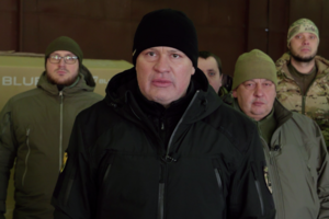 Волонтерский штаб "Украинская команда" привез оборудование батальону СБС "Хорт"