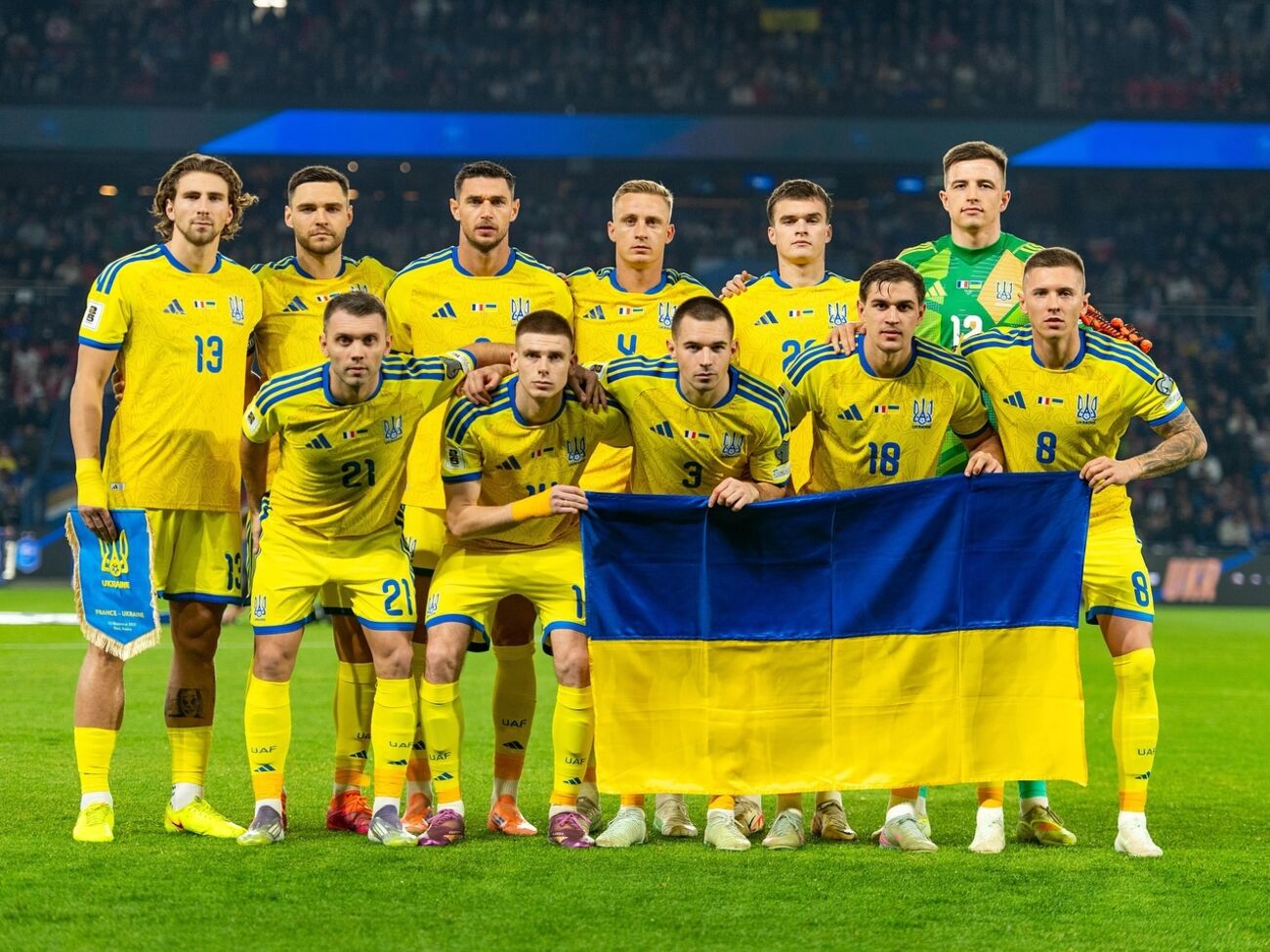 Cборная Украины попала в группу B2 Лиги наций