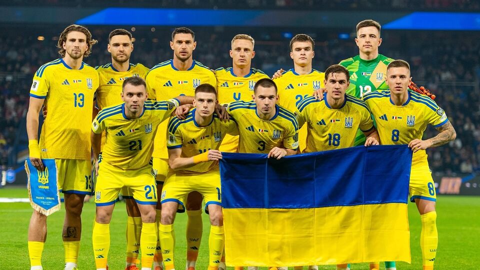 Cборная Украины попала в группу B2 Лиги наций