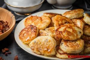 Оладьи имеют аппетитную корочку