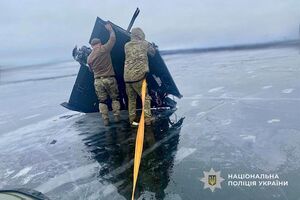 Російський Shahed не здетонував під час падіння, зазначили в поліції