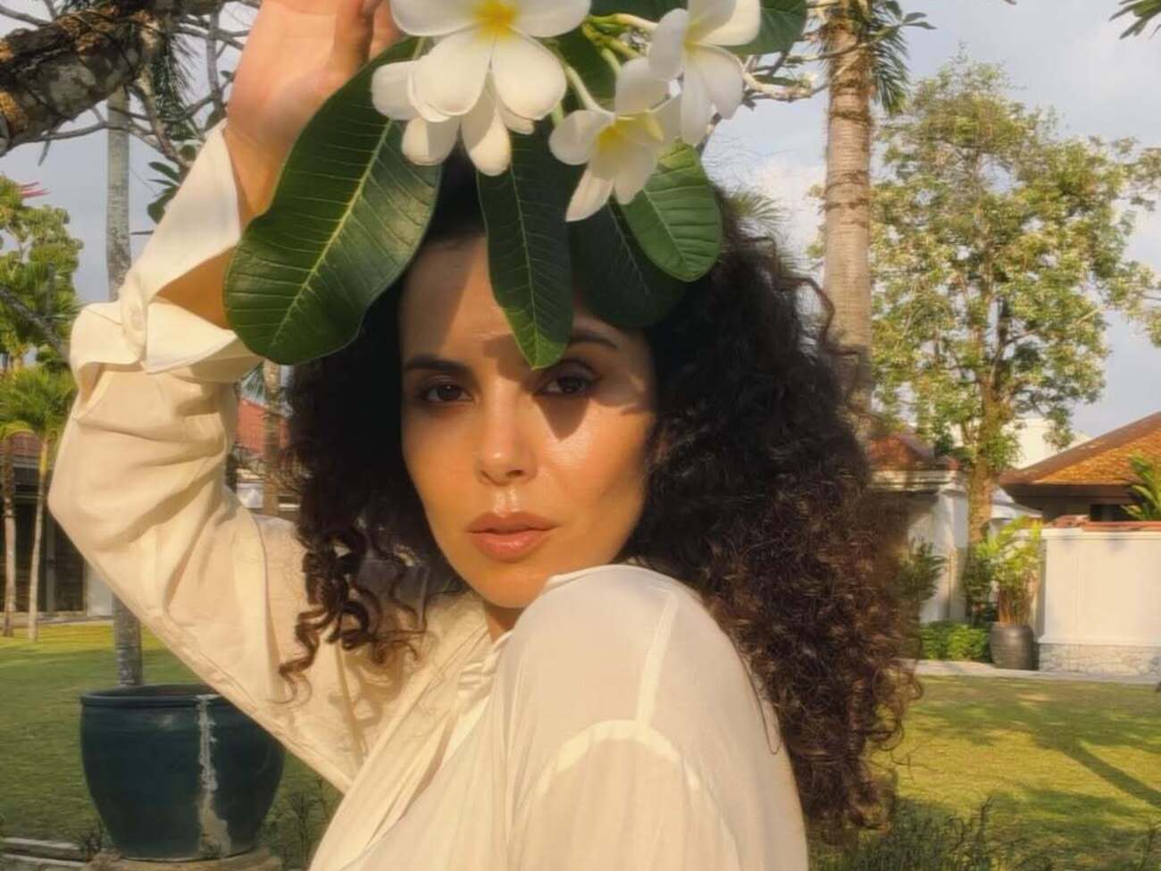 Каменских показала, как поддерживает фигуру