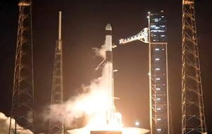 Корабль успешно запустили в космос