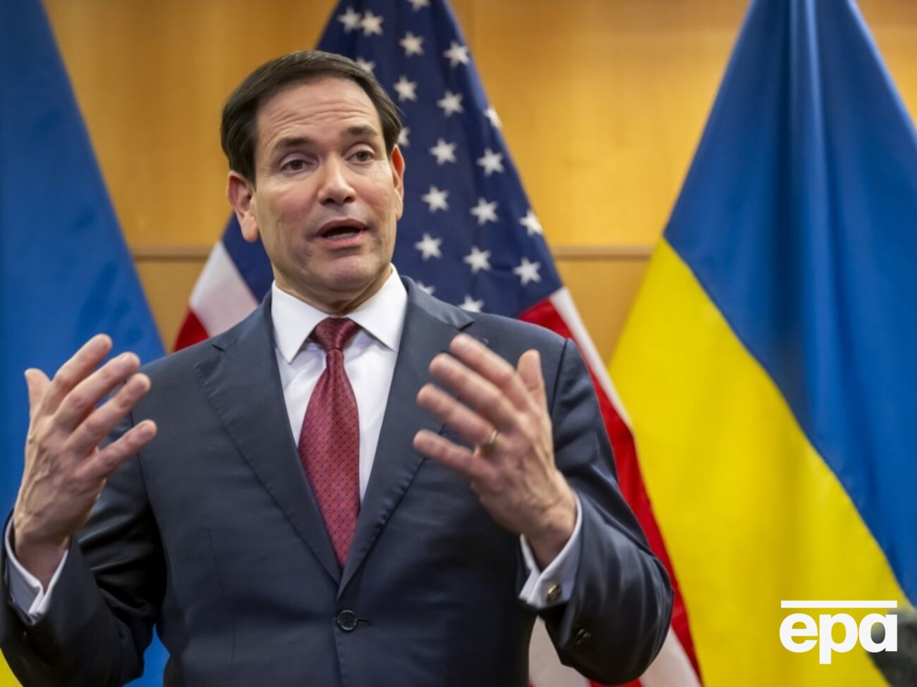 Рубио накануне пропустил встречу в Мюнхене по поводу войны в Украине