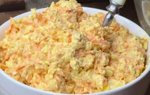 Для заправки используйте майонез