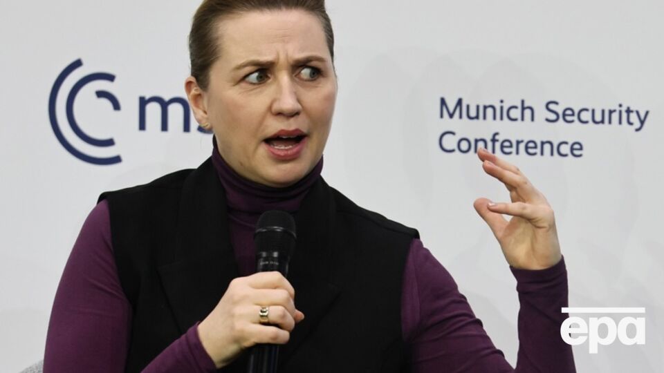Фредериксен призвала дать Украине то вооружение, которое ей нужно