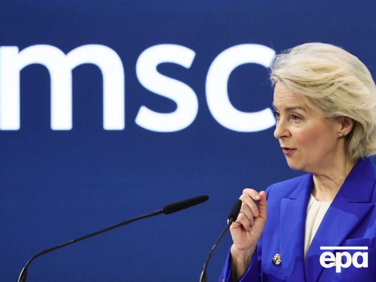 Санкции против РФ лучше работают, когда они скоординированы между ЕС и США, заявила фон дер Ляйен