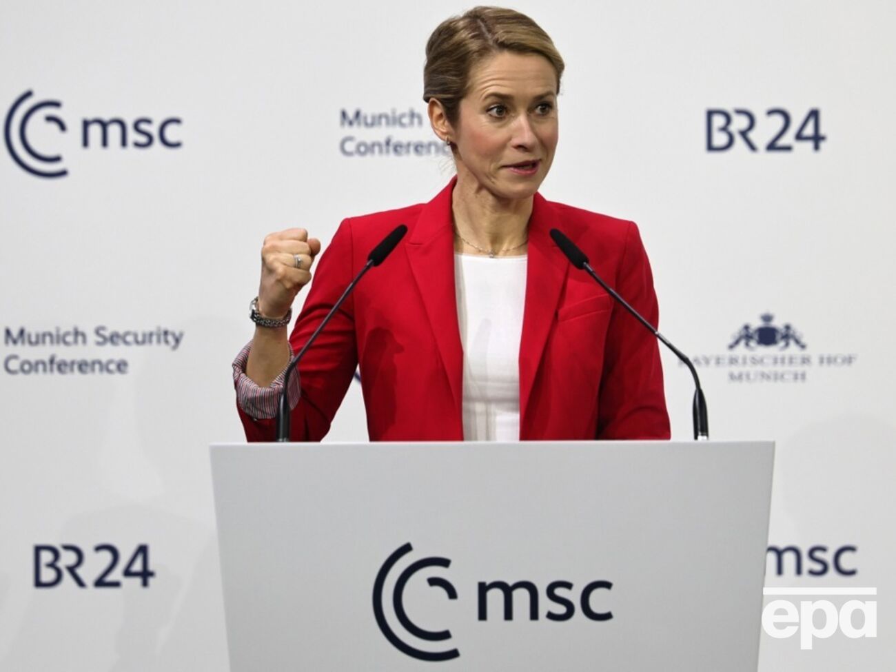 У виступі Рубіо були меседжі зокрема і для американських виборців, заявила Каллас