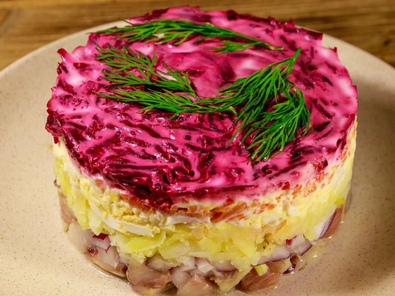 Лук для "Шубы" по этому рецепту нужно замариновать