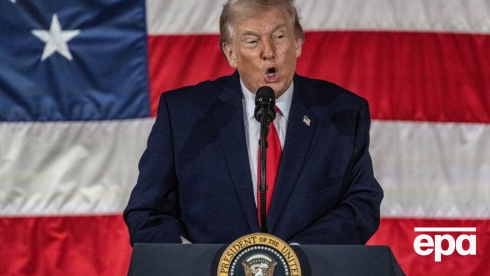 Трамп висловився про припинення війни в Україні