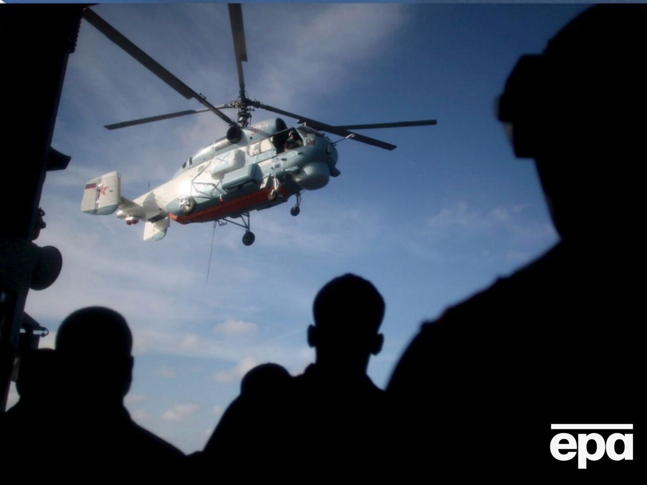 Попадание в Ка-27 произошло 17 февраля