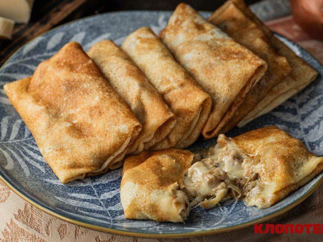 Блинчики будут иметь прямоугольную или квадратную форму