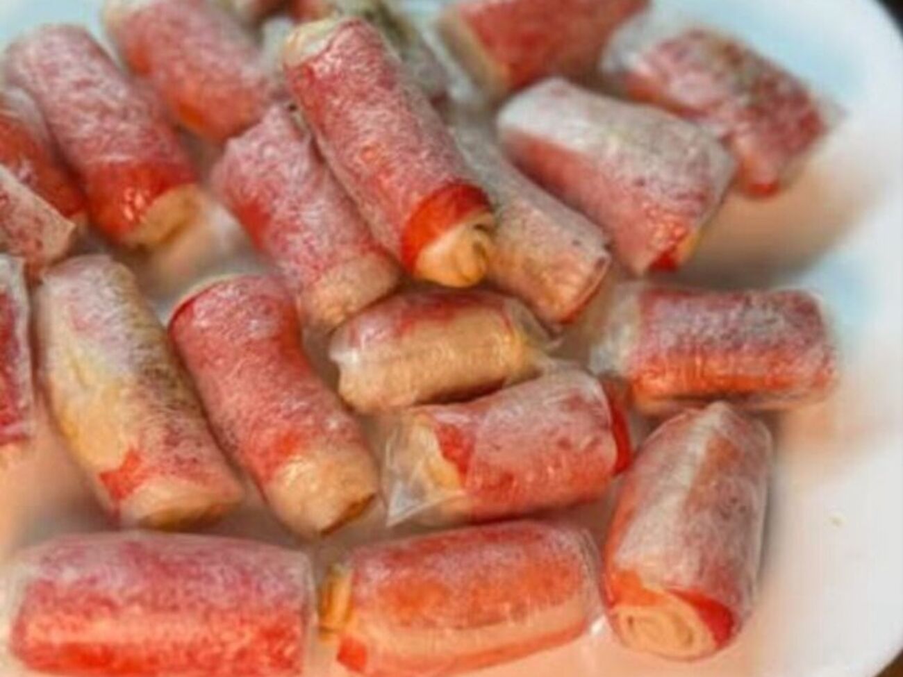 Для блюда понадобится рисовая бумага