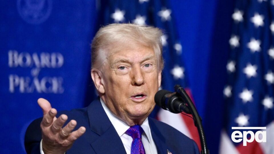 Трамп заявив, що Рада миру наглядатиме за ООН