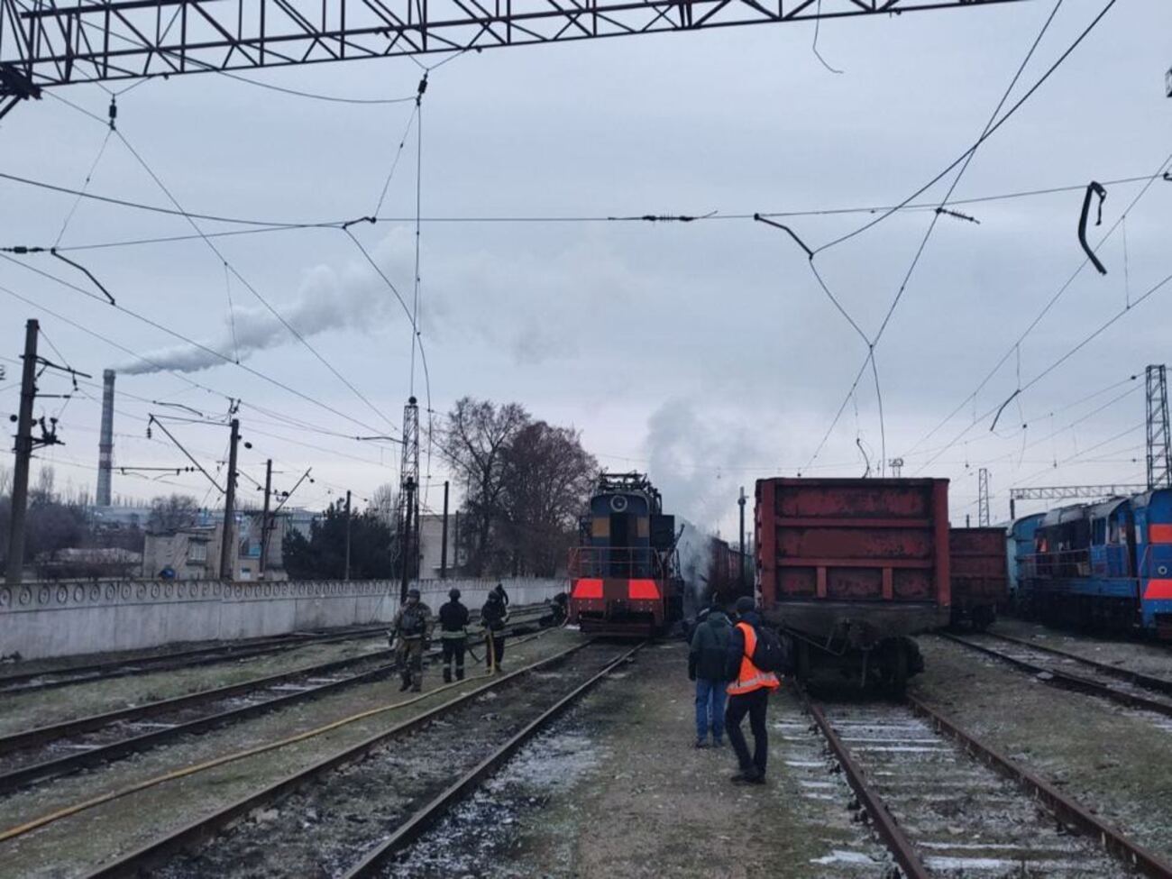 Россия продолжает атаки на железнодорожную инфраструктуру Украины