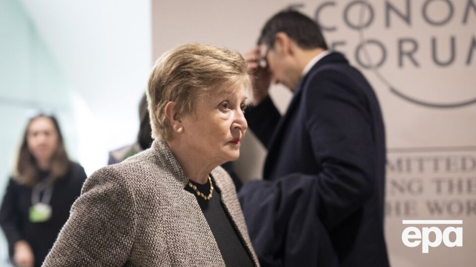 Кристалина Георгиева в январе приезжала в Киев на фоне рассмотрения нового кредитного соглашения